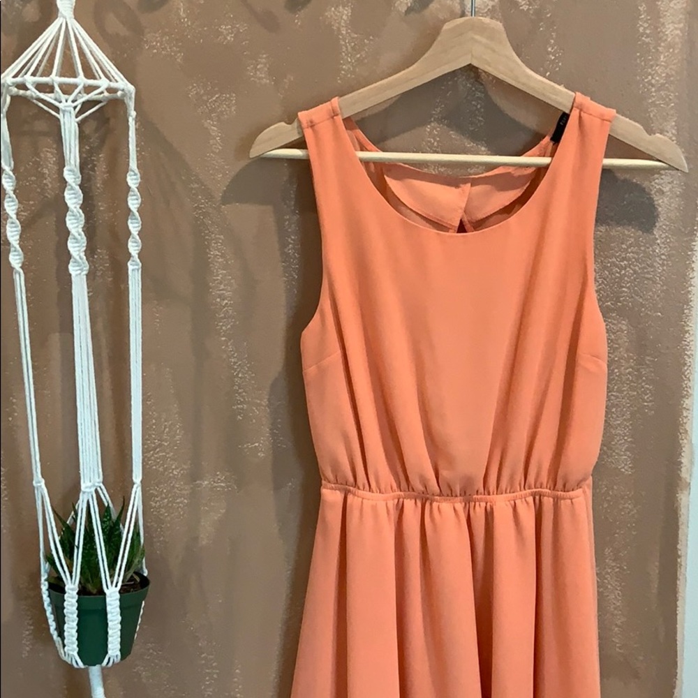 Swing Sleeveless Forever 21 Coral Dress